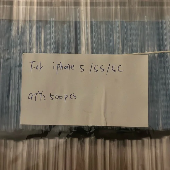 iPhone 5 5s 5c se screen protectors x500 clear pet film 500 pieces new